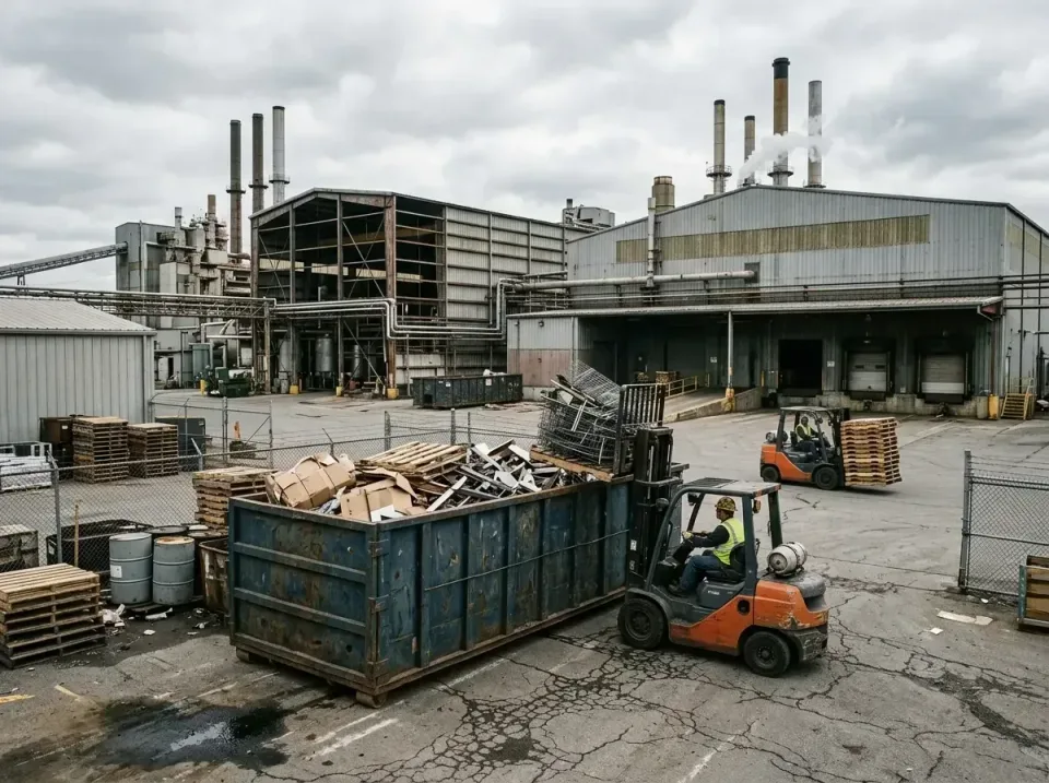 industrial-factory-scrap-conta-003 — frequently asked questions, Cheap Roll-off Dumpster Rentals in Penn Estates, PA